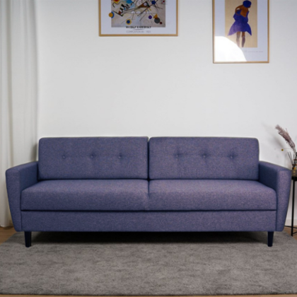 München Sovesofa | Blå sofa med magasin 